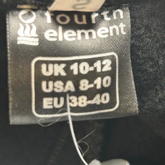 fourth element NWT arctic women's undersuit thermal black leggings US 8-10 short - Picture 5 of 12